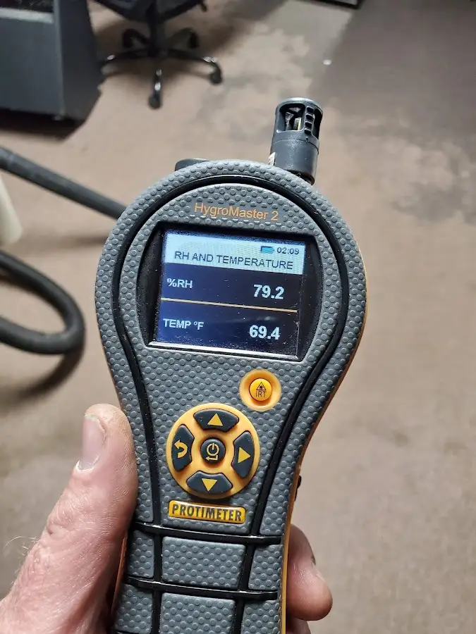 Moisture meter humidity assessment for Fire & Smoke Damage Restoration in Doctor Phillips